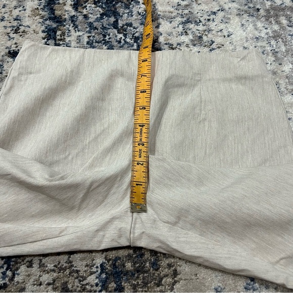 Calvin Klein Tan Pull-On Straight Leg Dress Pants Size 6 - Picture 7 of 8